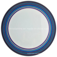 Runde Melamin Dinner Plate